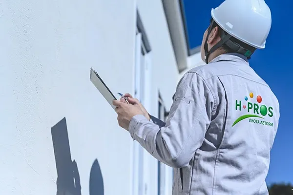 雨漏りの目視調査