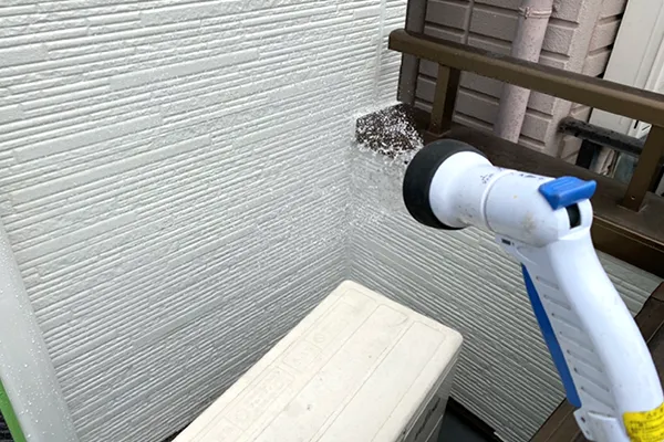 雨漏りの散水調査